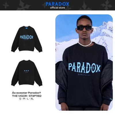 Áo sweater THE VIGOR SWEATER Chất nỉ bông PARADOX ST4P1182