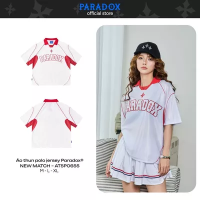 Áo thun polo NEW MATCH JERSEY TEE mesh polyester PARADOX AT5P0655