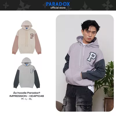 Áo hoodie IMPRESSION HOODIE Chất nỉ bông PARADOX HD4P1048