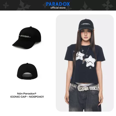 Nón ICONIC CAP Kaki Cotton PARADOX NO5P0401
