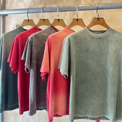 Áo thun Basic Boxy Washed Tshirt