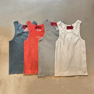 Áo Tanktop Nam Bluko Men Washed