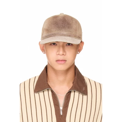 Mũ, nón lưỡi trai vải jean thêu chữ - BEUTER® EMBROIDERED BASEBALL CAP - MOCHA