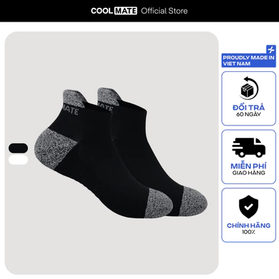 [MUA 2 GIẢM 5%]Tất Vớ thể thao unisex chạy bộ Grip Compression Cushion Socks Coolmate