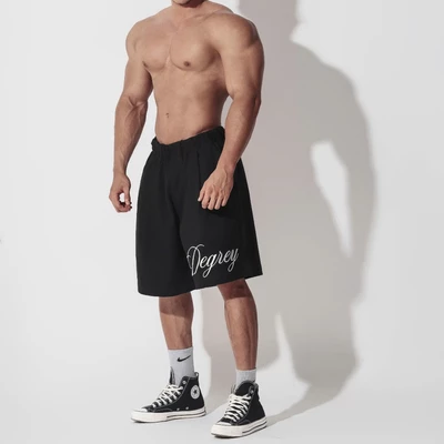 Quần lửng Kaki ĐEN/TRẮNG Degrey short Kaki pant New Logo D