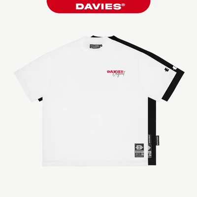 Áo phông form rộng in tràn viền DAVIES local brand nam nữ thun cotton co giãn màu đen, trắng Tee Unbound I D37-T7