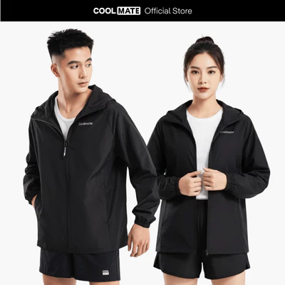 [TẶNG COMBO TẤT ĐƠN 329K]Áo khoác gió nam nữ unisex daily wear siêu nhẹ, trượt nước và chống tia UV Coolmate