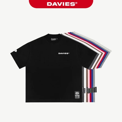 Áo phông local brand chính hãng DAVIES nam nữ vải thun cotton form rộng tay lỡ nhiều màu basic Classy Tee I D35-T1