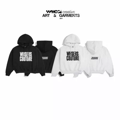 SM Hoodie 350GSM- Áo nỉ chui đầu thêu nổi Whose Studio