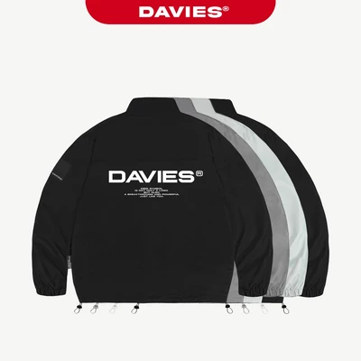 Áo khoác dù hai lớp DAVIES form rộng nam nữ nhiều màu Basic SS22 Jacket local brand