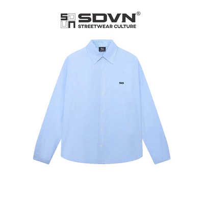 Áo sơ mi dài tay SOLID FORM - Thiết kế phong cách đường phố - Brand chính hãng SDVN