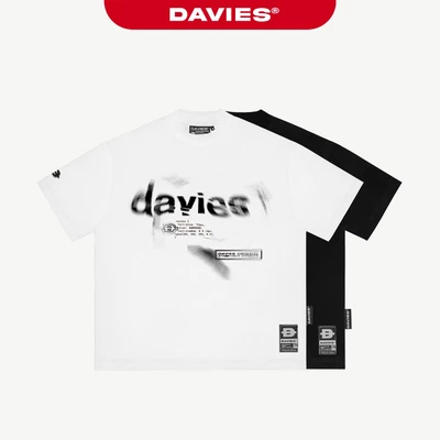 Áo thun local brand DAVIES nam nữ form rộng tay lỡ in hình to Shadow Tee | D31-T8