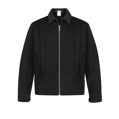 Áo khoác kaki cổ da rã rập - Ivankov Dynamic Leather Collar Khaki Jacket