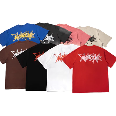 Áo thun ALL STAR - HIGHCLUB Tay lỡ cổ tròn NHIỀU MÀU - UNISEX