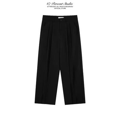 Quần Tây Ống Suông Xếp Ly Túi Chéo 67PERCENT/ 67% - OTIS TROUSERS