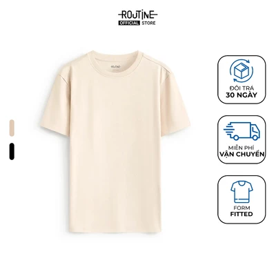 Áo Thun Tay Ngắn Nam Form Fitted - Routine 10F25TSS028