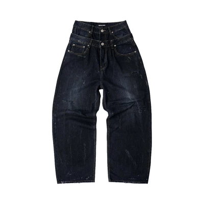 DOUBLE-WAISTED BAGGY JEANS / QUẦN JEAN HAI LƯNG / COALROCK