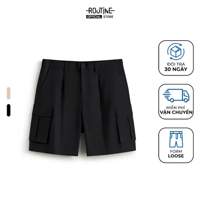Quần Short Cargo Nam Form Loose - Routine 10S25PSH009