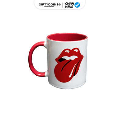 [DCxRS] Ly Sứ DirtyCoins Rolling Stones Record Red