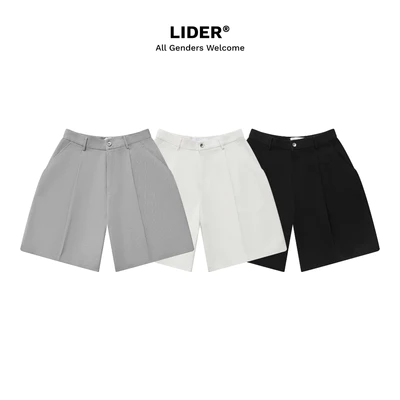 Quần Lửng Nam Unisex LIDER MIDDAY MILES KHAKI SHORTS