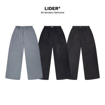 Quần Nỉ Dài Ống Rộng Dày Dặn Unisex LIDER OUTSIDER SWEATPANTS