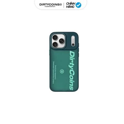 Ốp Lưng Matte DirtyCoins Logo Type Green