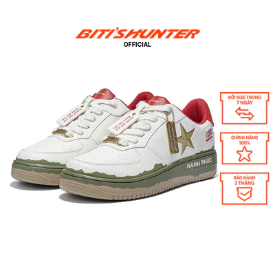 Giày Thể Thao Nam - Nữ Biti's Hunter 2/9 HSM013500KEL/HSW013500KEL (Kem lợt)
