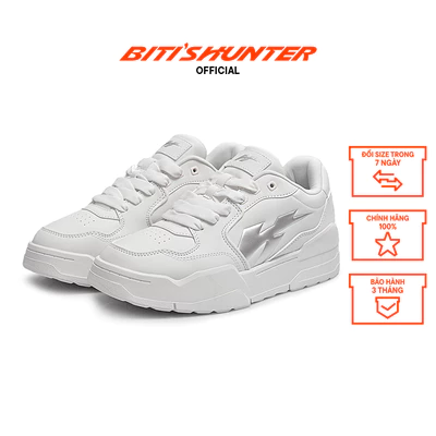 Giày Thể Thao sneaker Nam - Nữ Biti's Hunter HSM009701TRG/HSW009701TRG (Trắng)