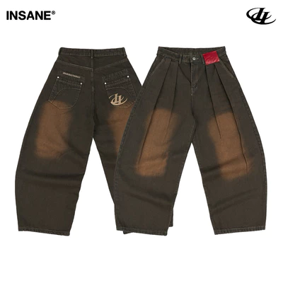Quần Dài InsaneClo DUAL REALM DENIM PANTS BROWN