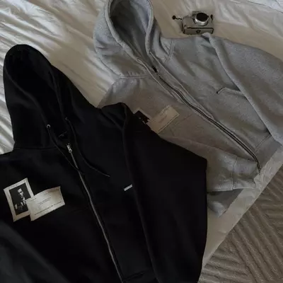 [DEAL MỞ BÁN] GALLERY HOODIE ZIP - Áo khoác nỉ bông dây kéo kim loại (Có túi trong) Whose Studio