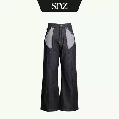 Quần Jeans Wide Leg SNAZZY Unisex Nam Nữ Ống Rộng Chính Hãng - REBEL RAW LINE