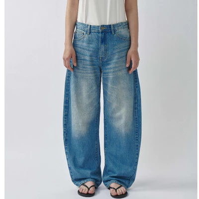 HIGHCHIC - SENSE COLLECTION - QUẦN JEANS ỐNG RỘNG - TRACE PANTS