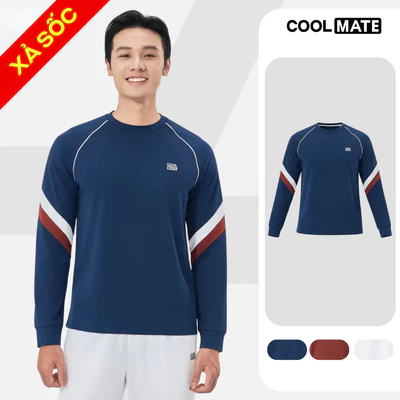 [MUA 2 GIẢM 5%]Áo thun nam dài tay thể thao teamwear Pickleball Promax Flexline Active thấm hút Coolmate