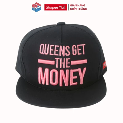 Nón Hiphop PREMI3R Mũ Snapback màu xanh Navy Pink Thêu Bull Unisex Nam Nữ
