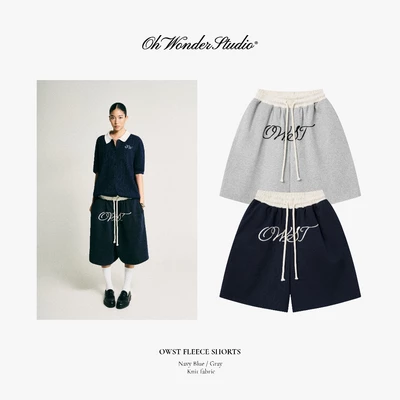Quần Short Oh Wonder Studio Fleece - Gallent Days Collection
