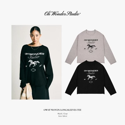 Áo Tay Dài Oh Wonder Studio Woven Longsleeves Tee - Gallent Days Collection