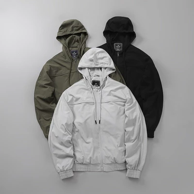 Áo khoác gió 2 lớp WINDRUSH JACKET TORANO relaxedfit mũ liền thêu logo Cản Bụi, Cản Gió, Giữ ấm GWCW201