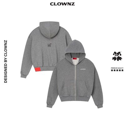 Áo hoodie zip ClownZ LDZN Basic Zipped Hoodie local brand form rộng đồ mùa đông nam nữ unisex