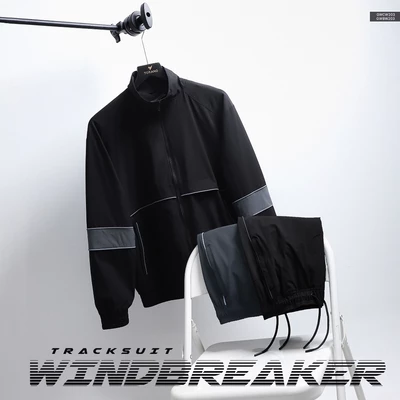 Quần Áo Khoác Gió Nam WINDBREAKER TRACKSUIT TORANO 2 lớp can phối cổ cao thêu logo Cản Bụi,Giữ ấm GWCW203-GWBW203