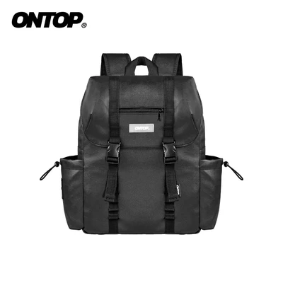 Balo nắp gập da ONTOP | O-P57
