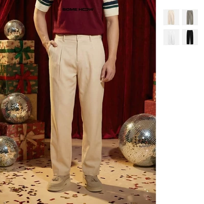  Quần Kaki Straight The Shift Colors, Chất Vải Cotton Spandex Thoải Mái, QK0025, SOME HOW STORE