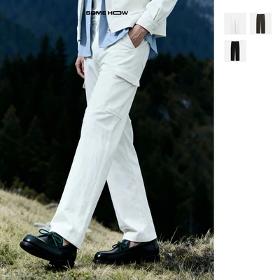 [N]  Quần Kaki Straight Cargo Essential Thiết Kế Đơn Giản Đứng Form, QK0028 SOME HOW STORE