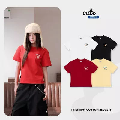 Áo Thun Babytee Outerity Bubbly Cotton 100% Nam Nữ Unisex / DREAM HORSE COLLECTION 2026