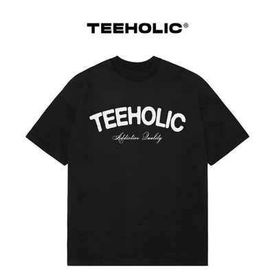 Áo Thun Nam Nữ TEEHOLIC In Chữ "Addictive Quality" Cotton Cao Cấp Áo Phông Local Brand - I06
