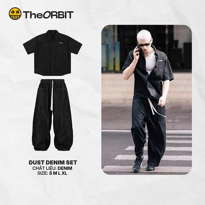 COMBO ÁO + QUẦN NAM NỮ DUST DENIM SET - Local Brand Chính Hãng