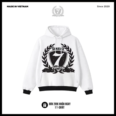 Áo Hoodie Nỉ Bông Unisex Banawa - Hoodie Fearless | Local Brand Chính Hãng
