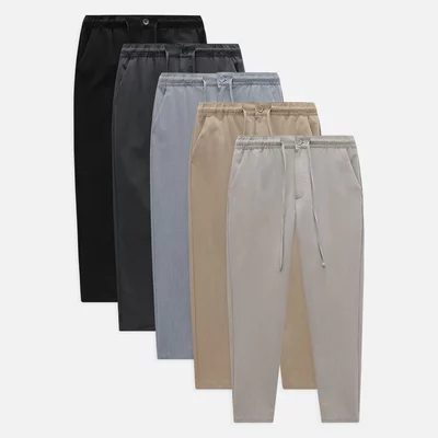 Quần Dài  Slim 5 Basic Tones Chất Vải Cotton Thoải Mái, QD0019, SOME HOW STORE