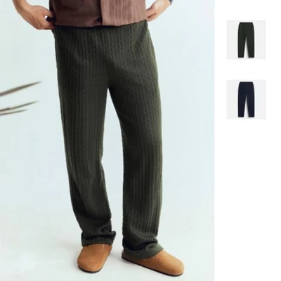 Quần Dài Nam Relaxed Linen Base, Chất Vải Len Dệt Kim Thoải Mái, QD0021, SOME HOW STORE