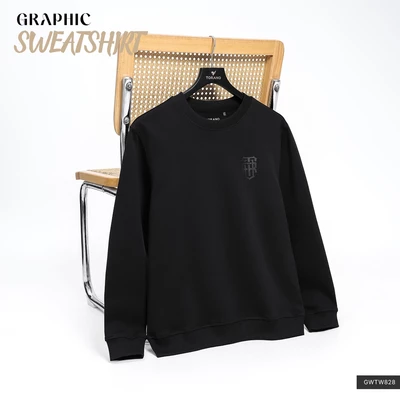Áo nỉ trơn GRAPHIC SWEATSHIRT TORANO in logo ngực trẻ trung, phóng khoáng GWTW828