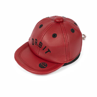 Phụ kiện The ORBIT - Mini CapKeychain 08 RUBY Da - Phụ kiện móc khoá, nón đeo chéo, đựng đồ